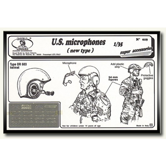 1/35 US Microphones (New Type) 1/35 US Microphones (New Type)
