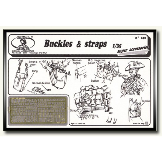 1/35 Buckles and Straps