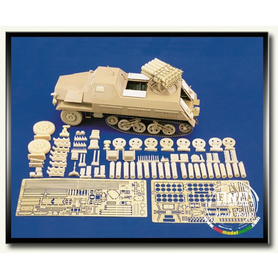 1/35 Panzerwerfer 42 auf Maultier Upgrade Set for Italeri kit 1/35 Panzerwerfer 42 auf Maultier Upgrade Set for Italeri kit