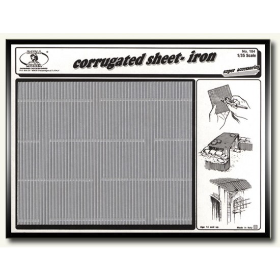 1/35 Corrugated Sheet-Iron 1/35 Corrugated Sheet-Iron