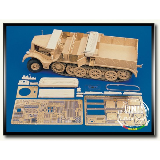 1/35 WWII German 18t (SdKfz.9) Famo Detail-up Set for Tamiya kit #35239 1/35 WWII German 18t (SdKfz.9) Famo Detail-up Set for Tamiya kit #35239
