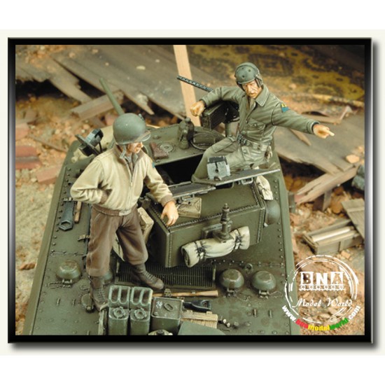 1/35 WWII M3A3 Stuart Crew 1/35 WWII M3A3 Stuart Crew