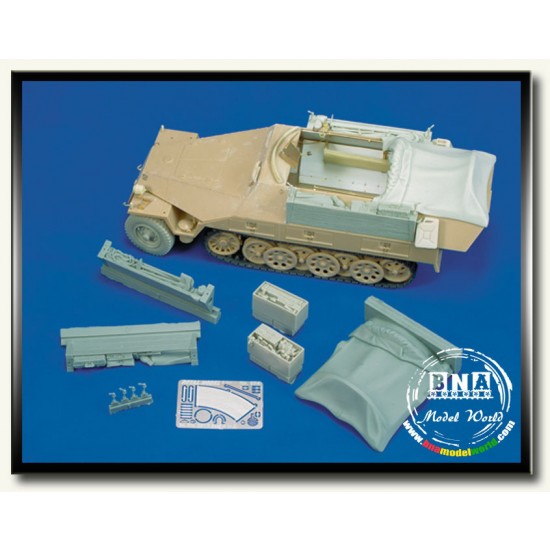 1/35 SdKfz.251/7 Ausf D Conversion Set Vol.2 for Tamiya/AFV Club kits 1/35 SdKfz.251/7 Ausf D Conversion Set Vol.2 for Tamiya/AFV Club kits