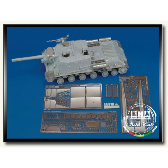 1/35 Russian JSU-122S/152 Tank Destroyer Detail-up Set for Dragon kit #6047 1/35 Russian JSU-122S/152 Tank Destroyer Detail-up Set for Dragon kit #6047