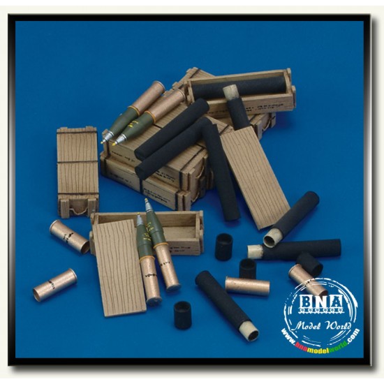 1/35 105mm Ammo with Cases 1/35 105mm Ammo with Cases