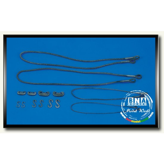 1/35 WWII German Tanks Tow Cables & Towing Clevis 1/35 WWII German Tanks Tow Cables & Towing Clevis