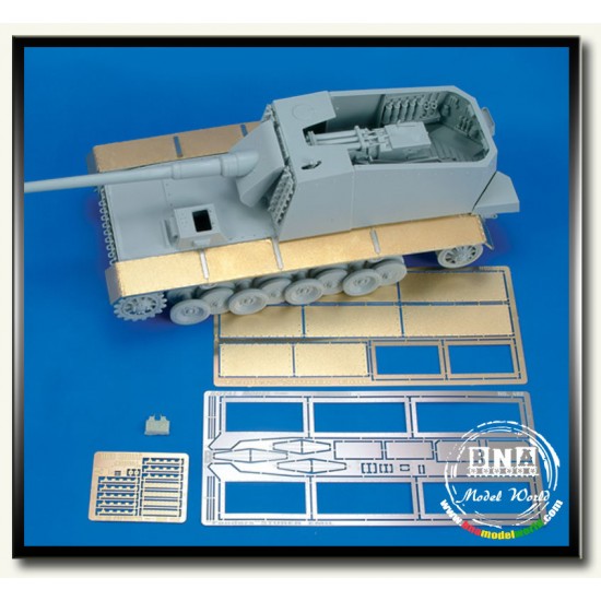 1/35 German 12.8cm L/61 Sturer Emil Detail Set Vol.2 for Trumpeter kit #00350 1/35 German 12.8cm L/61 Sturer Emil Detail Set Vol.2 for Trumpeter kit #00350
