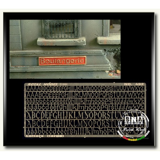 1/35 Letters (Large) 1/35 Letters (Large)