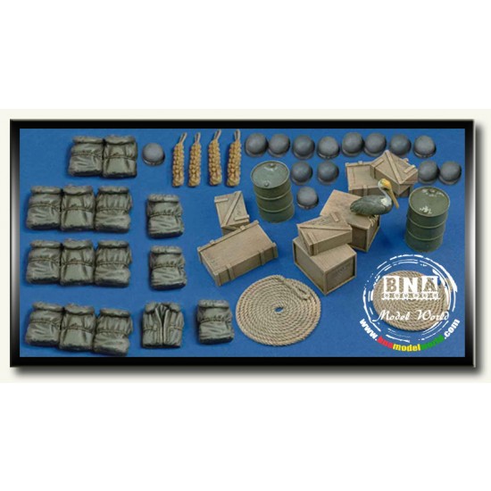 1/35 WWII Elco 80 & Harbour Accessories 1/35 WWII Elco 80 & Harbour Accessories