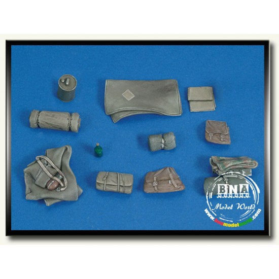 1/35 German SdKfz.234/4 (8 Rad) Panzerspahwagen Stowage Set 1/35 German SdKfz.234/4 (8 Rad) Panzerspahwagen Stowage Set