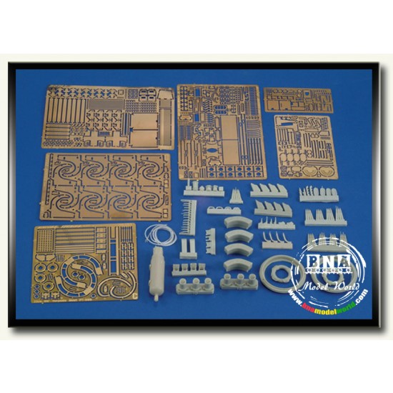 1/35 Elco 80 Torpedo Boat PT-596 Detail Set for Italeri kit 1/35 Elco 80 Torpedo Boat PT-596 Detail Set for Italeri kit