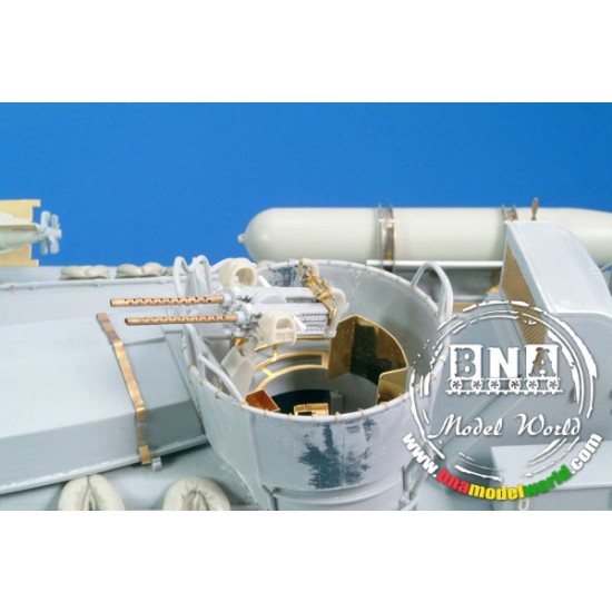 1/35 Elco 80 Torpedo Boat PT-596 Detail Set for Italeri kit 1/35 Elco 80 Torpedo Boat PT-596 Detail Set for Italeri kit