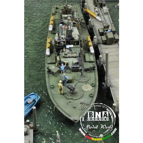 1/35 Elco 80 Torpedo Boat PT-596 Detail Set for Italeri kit 1/35 Elco 80 Torpedo Boat PT-596 Detail Set for Italeri kit