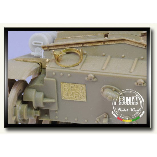 1/35 Carro Armato M13/40 & M40 Upgrade parts for New Tamiya kit 1/35 Carro Armato M13/40 & M40 Upgrade parts for New Tamiya kit