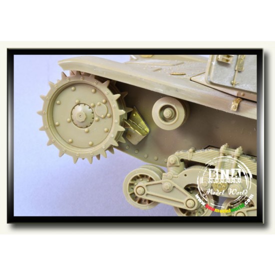 1/35 Carro Armato M13/40 & M40 Upgrade parts for New Tamiya kit 1/35 Carro Armato M13/40 & M40 Upgrade parts for New Tamiya kit