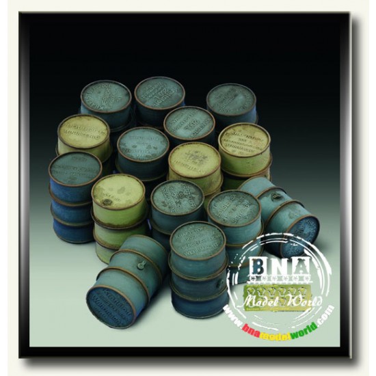 1/35 WWII German Oil Drums 1/35 WWII German Oil Drums