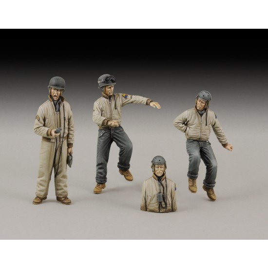 1/35 Resin M-10 US Crew (3 and a half figures) 1/35 Resin M-10 US Crew (3 and a half figures)