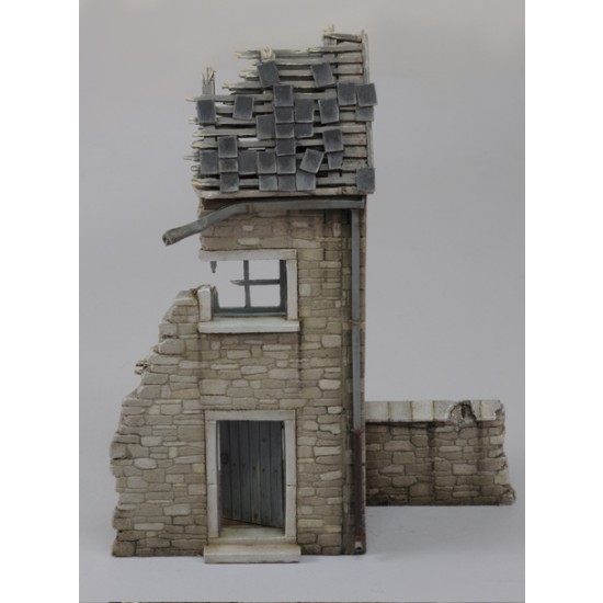 1/48 Resin House Ruin (Ardennes) kit