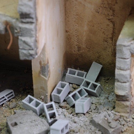 1/35 Concrete Bricks No.2 1/35 Concrete Bricks No.2