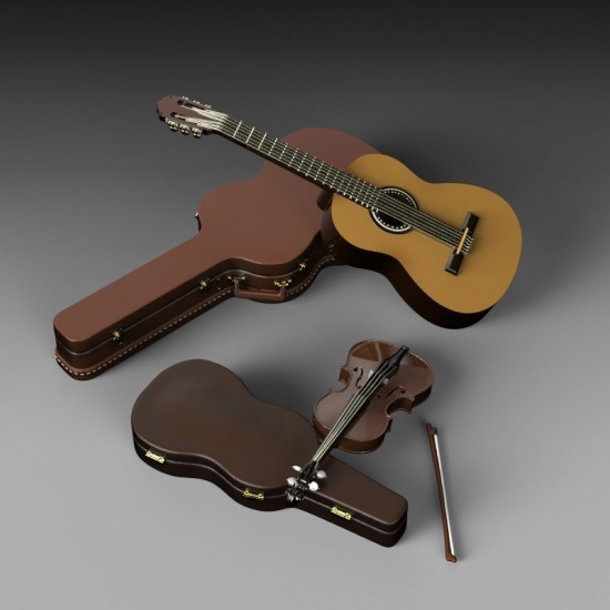 1/35 Guitar and Violin 1/35 Guitar and Violin
