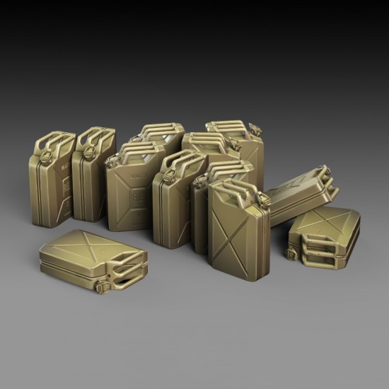 1/35 WWII Italian Jerrycans (12pcs) 1/35 WWII Italian Jerrycans (12pcs)