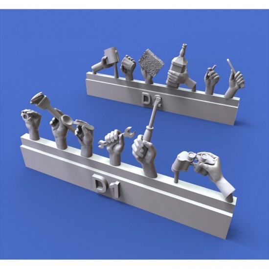 1/35 Assorted Hands set No.4 1/35 Assorted Hands set No.4