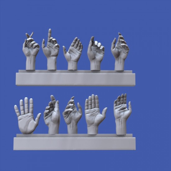 1/16 Assorted Hands set Vol.5 1/16 Assorted Hands set Vol.5