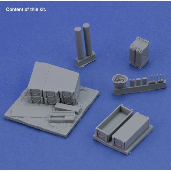 1/35 Base with 105 mm Ammo with Cases 1/35 Base with 105 mm Ammo with Cases