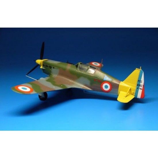 1/72 Vichy French/Luftwaffe/Finnish Morane Saulnier MS.406 1/72 Vichy French/Luftwaffe/Finnish Morane Saulnier MS.406