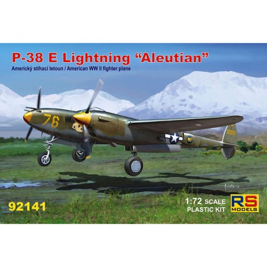 1/72 US P-38 E Lightning Aleutian 1/72 US P-38 E Lightning Aleutian