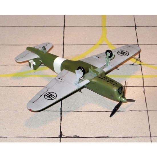 For Italy Ambrosini SAI 403 3 Decal V Luftwaffe 1:72 Plastic Model Kit