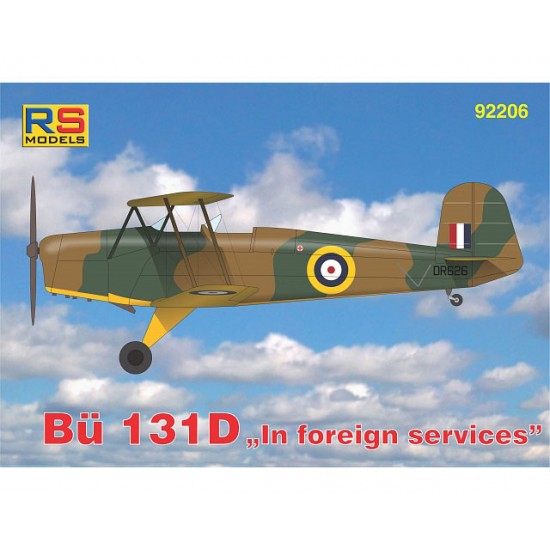 1/72 RAF/Japanese/Polish/Yugoslavia Bucker Bu-131 D In Foreign Services 1/72 RAF/Japanese/Polish/Yugoslavia Bucker Bu-131 D In Foreign Services