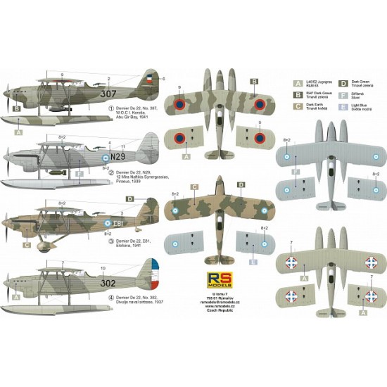 1/72 Yugoslav/Greek Dornier Do 22 Seaplane 1/72 Yugoslav/Greek Dornier Do 22 Seaplane