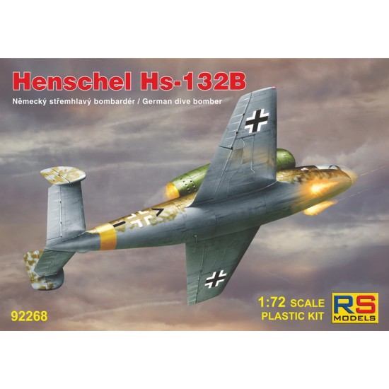 1/72 German Henschel Hs-132B Dive Bomber & Interceptor 1/72 German Henschel Hs-132B Dive Bomber & Interceptor