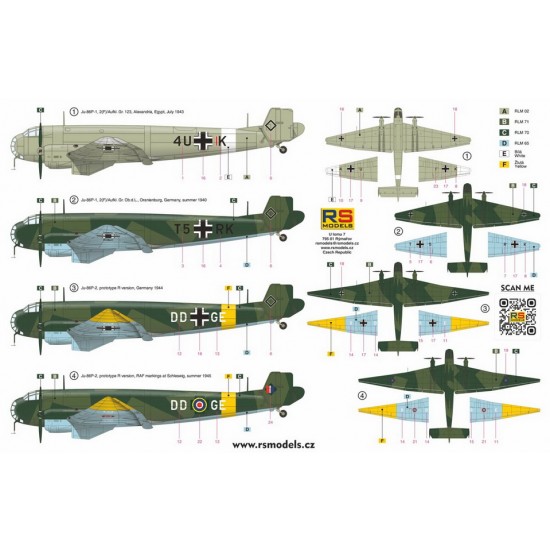 1/72 German Junkers Ju 86 P Reconnaissance and Bomber 1/72 German Junkers Ju 86 P Reconnaissance and Bomber
