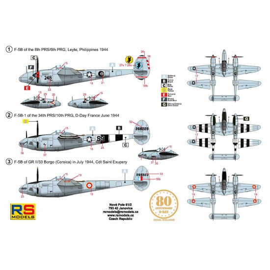 1/72 Lockheed F-5B Lightning Fighter 1/72 Lockheed F-5B Lightning Fighter