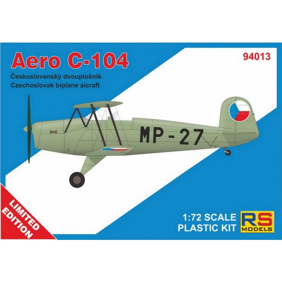 1/72 Czechoslovak Aero C-104 Biplane 1/72 Czechoslovak Aero C-104 Biplane