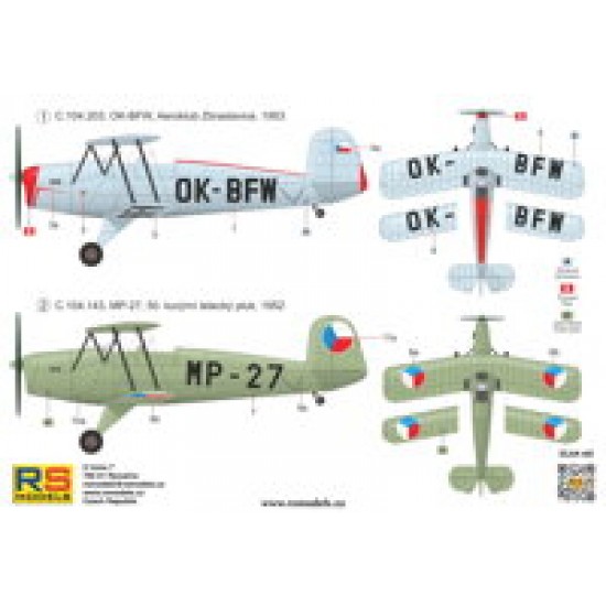 1/72 Czechoslovak Aero C-104 Biplane 1/72 Czechoslovak Aero C-104 Biplane