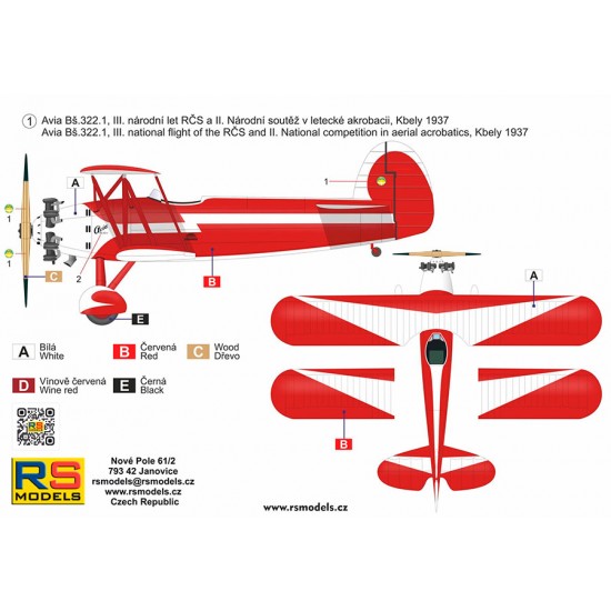 1/72 Czechoslovak Avia Bs.322.1 [Limited Edition]