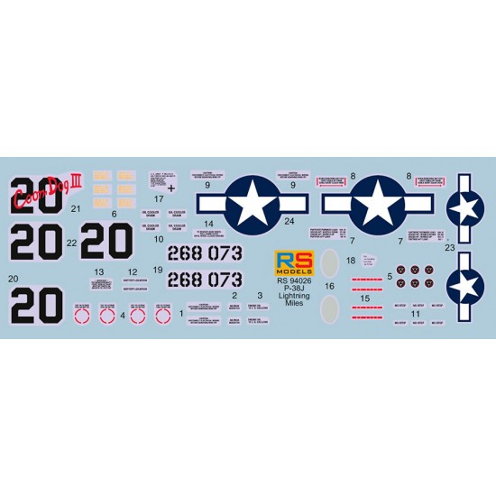 1/72 USAF P-38 Lightning, 2LT. David R. Miles, Battle over Moravia 1944 1/72 USAF P-38 Lightning, 2LT. David R. Miles, Battle over Moravia 1944