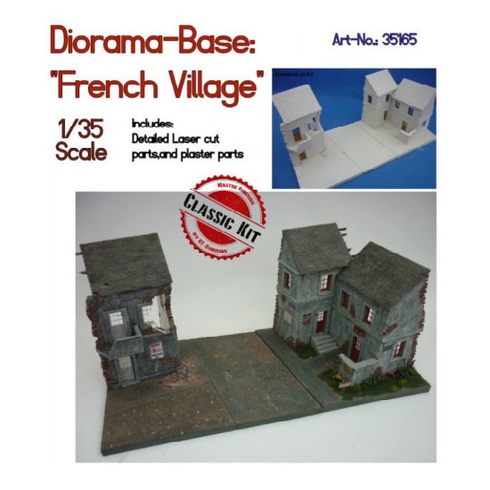 1/35 Diorama-Base: French Village