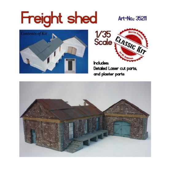 1/35 Freight Shed (Modular System) 1/35 Freight Shed (Modular System)
