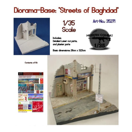 1/35 Diorama-Base: Streets of Baghdad 1/35 Diorama-Base: Streets of Baghdad