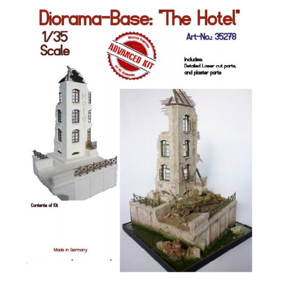 1/35 Diorama-Base: The Hotel 1/35 Diorama-Base: The Hotel