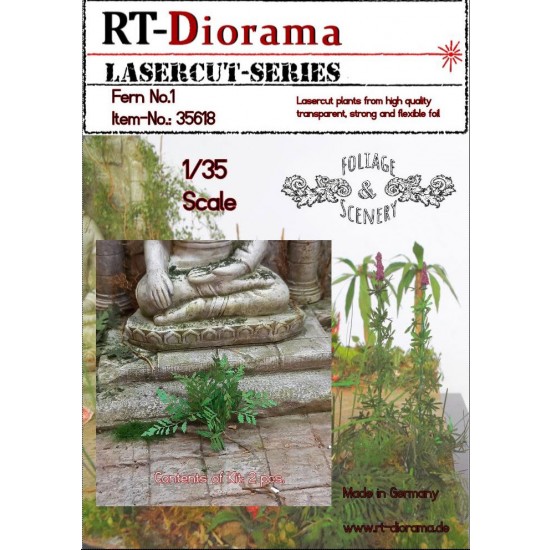 1/35 Foliage & Scenery: Fern No.1 1/35 Foliage & Scenery: Fern No.1