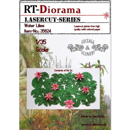 1/35 Foliage & Scenery: Water Lilies 1/35 Foliage & Scenery: Water Lilies