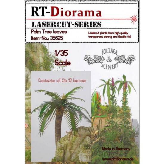 1/35 Foliage & Scenery: Palm Tree Leaves (13pcs) 1/35 Foliage & Scenery: Palm Tree Leaves (13pcs)