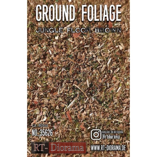 1/35 Ground Foliage: Jungle Floor Broun (80ml) 1/35 Ground Foliage: Jungle Floor Broun (80ml)