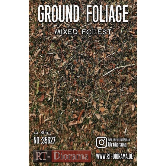 1/35 Ground Foliage: Mixed Forest (80ml) 1/35 Ground Foliage: Mixed Forest (80ml)