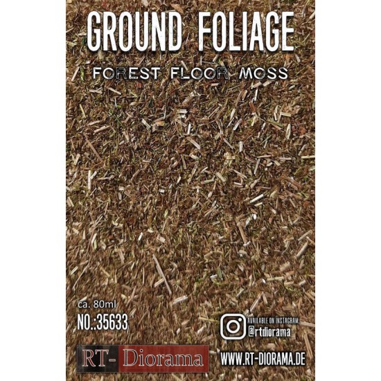 1/35 Ground Foliage: Forest Floor Moss (80ml) 1/35 Ground Foliage: Forest Floor Moss (80ml)